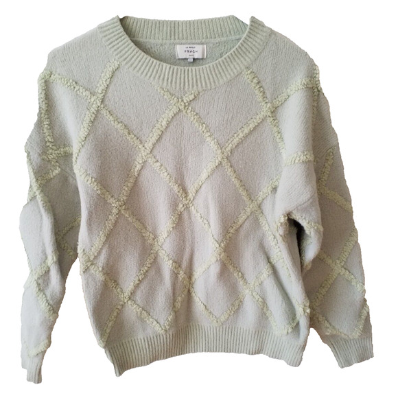 La Maille Frnch Mint Green Pullover Sweater Women’s Size S/M - Picture 1 of 3